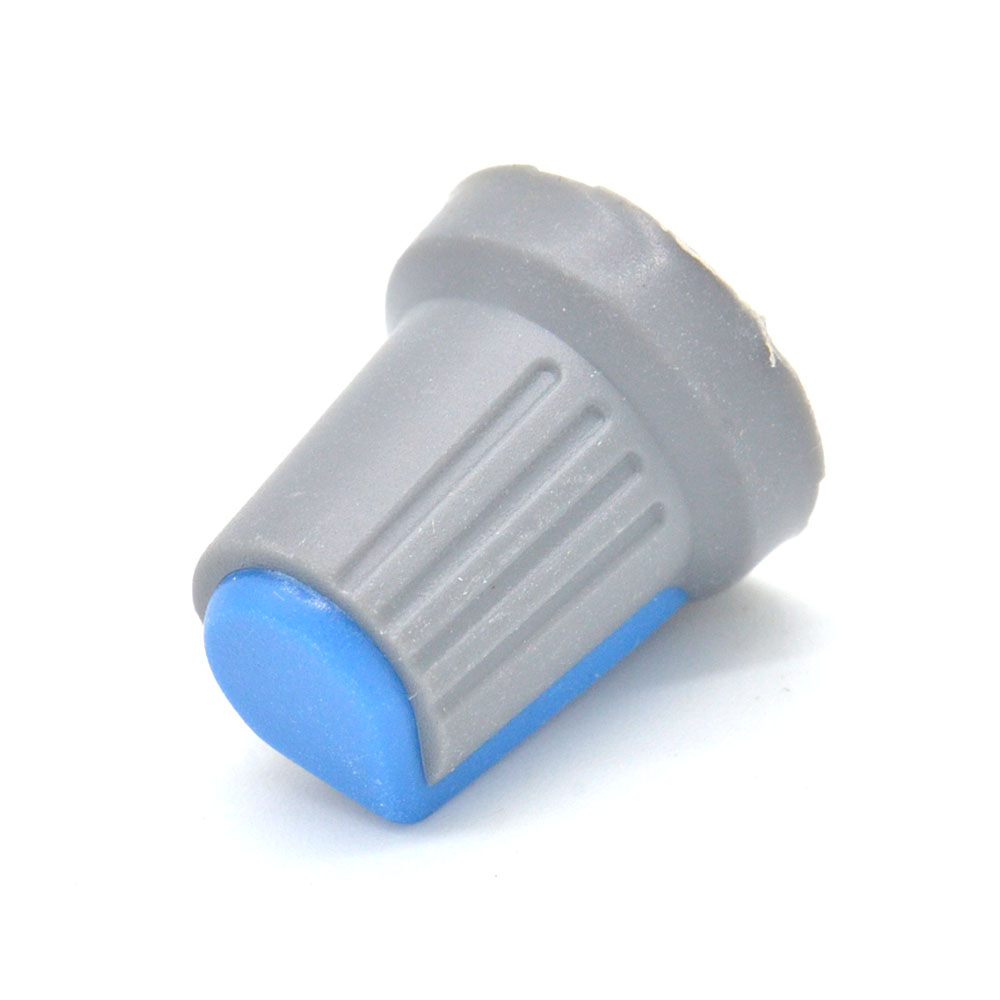 RR4817 ручка приборная, отв.6 mm круглое, цвет синий., фото