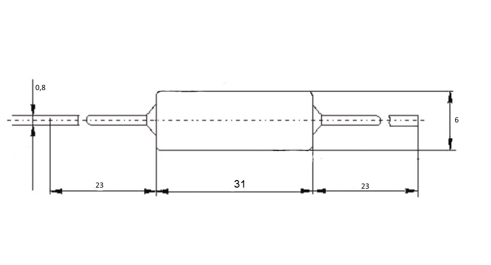 С5-5В 5W(Ватт) 820Ω(Ом)±1% Резистор купить в интернет-магазине «Ай-Пи ...