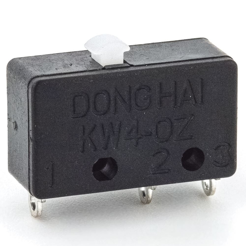 KW4-OZ под пайку кнопка 3A(Ампер) 250VAC(Вольт) Микропереключатель, фото