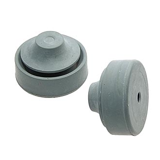 ZRS M12G 4-7 mm Кабельный ввод резиновый, серый., фото