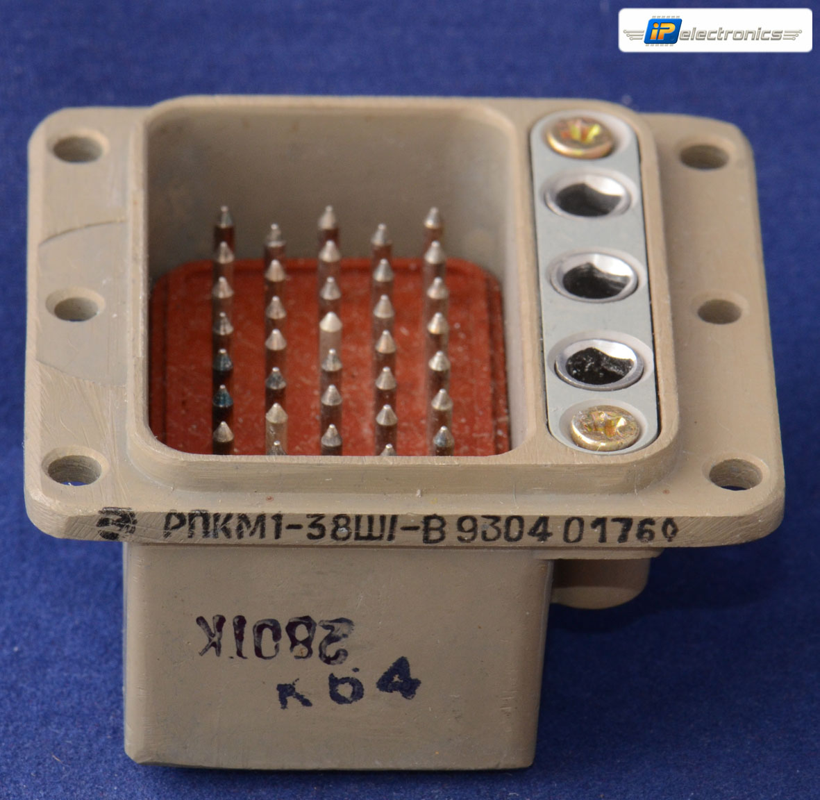 РПКМ1-38Ш1-В Вилка врубная карболит (арт. OP-1030) купить в интернет ...