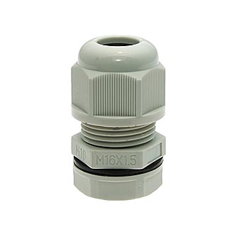MGB16-10G-ST 6-10 mm Кабельный ввод(гермоввод), сальник серый, фото