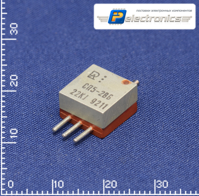 СП5-2ВБ 0,5W(Ватт) 22kΩ(кОм)-А±5% Резистор подстроечный многооборотный, фото