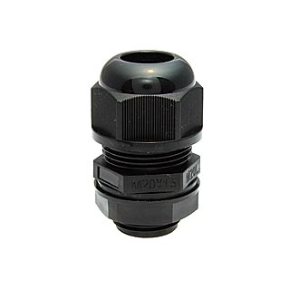 MGB20-14B 8,5-14 mm Кабельный ввод(гермоввод), сальник черный, фото