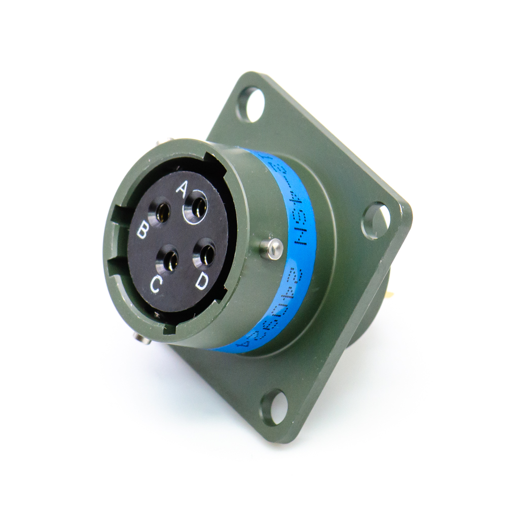 SR18-12E-12-4SN Розетка приборная без кожуха, RUICHI фото 360 №1