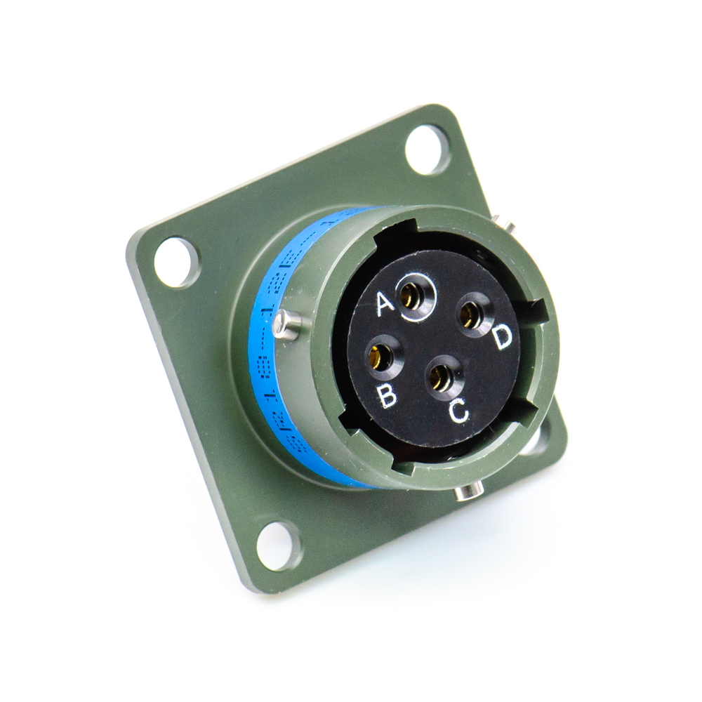 SR18-12E-12-4SN Розетка приборная без кожуха, RUICHI фото 360 №7