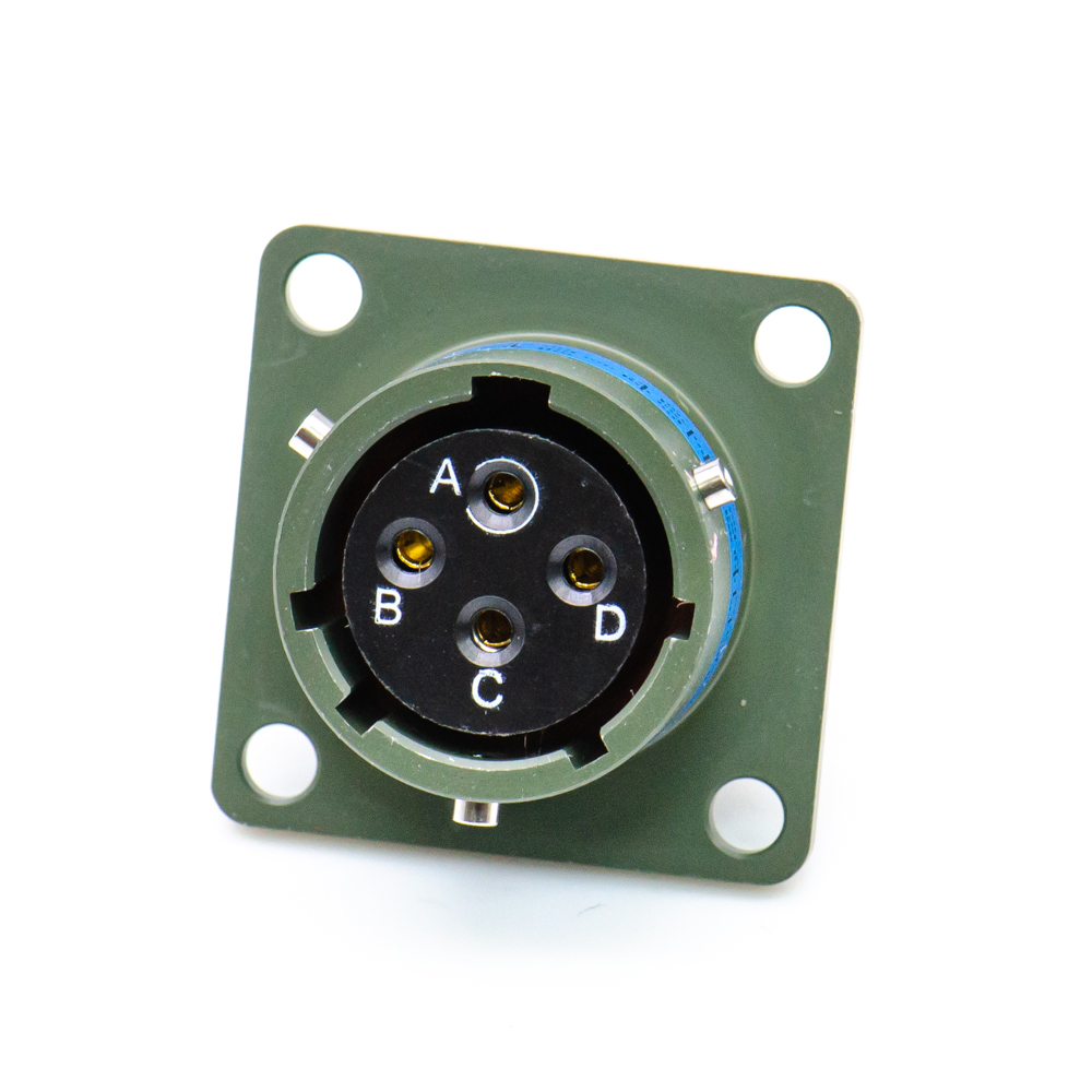 SR18-12E-12-4SN Розетка приборная без кожуха, RUICHI фото 360 №8