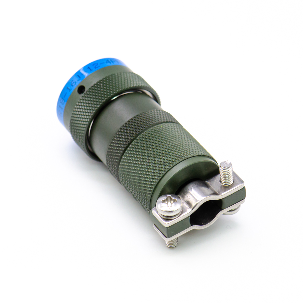 SR18-16J-12-4PN Вилка кабельная с кожухом, RUICHI фото 360 №3