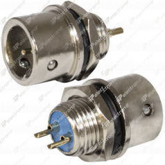 XS9-2(Zn) panel plug Вилка блочная, RUICHI