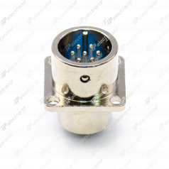 XS12-7 (Zn) panel plug Вилка блочная, RUICHI.