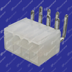 MF-2x4R Вилка на плату 8 контактов, шаг 4,2 mm